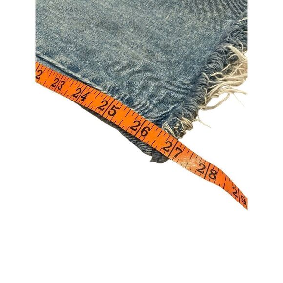 Flying Monkey Ultra High Rise Straight Leg Jeans Destroyed Distressed The Buckle - Picture 11 of 15